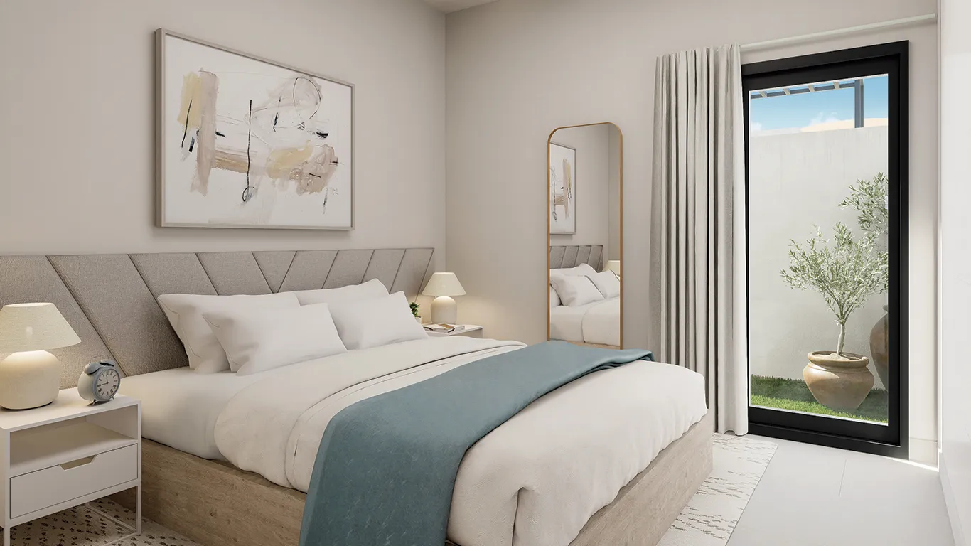 Interior dormitorio secundario